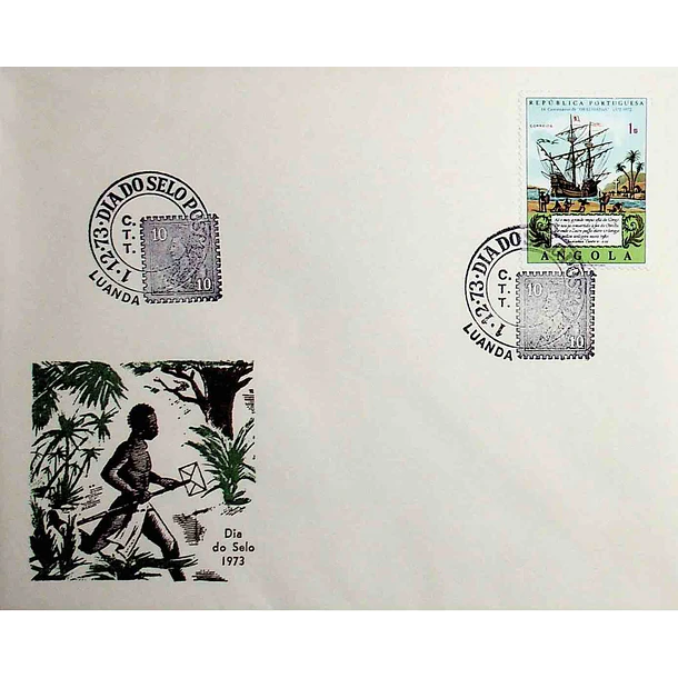 1973 Carimbo Comemorativo do Dia do Selo