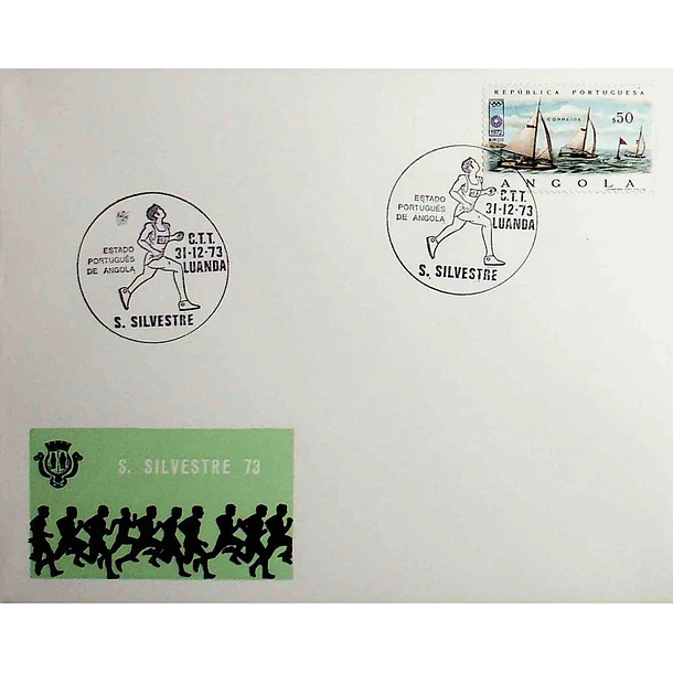 1973 Carimbo Comemorativo da Corrida de São Silvestre