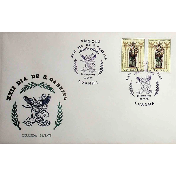 1972 Carimbo Comemorativo do Dia de São Gabriel