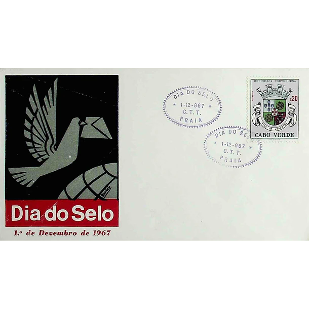 1967 Carimbo Comemorativo do Dia do Selo