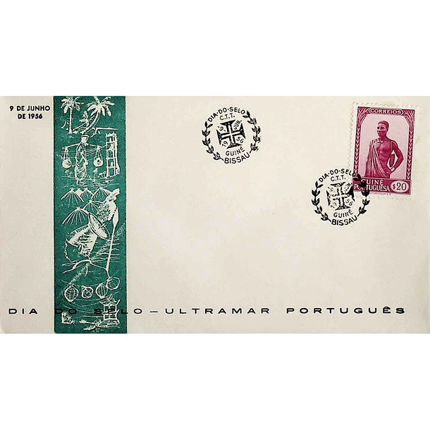 1956 Carimbo Comemorativo do Dia do Selo 