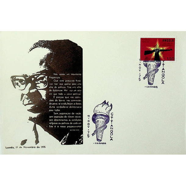 1975 Carimbo Comemorativo do Dia da Independência Nacional