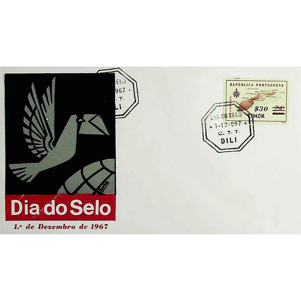 1967 Carimbo Comemorativo do Dia do Selo