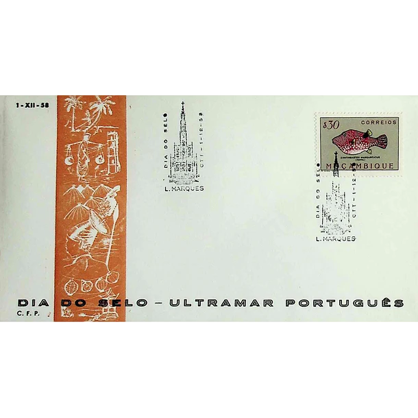 1958 Carimbo Comemorativo do Dia do Selo