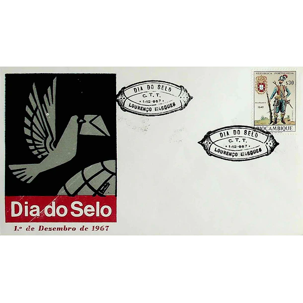 1967 Carimbo Comemorativo do Dia do Selo