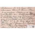 1897 Bilhete Postal Inteiro D. Carlos 20 r. Violeta-cinzento enviado de Lisboa para Viena / Wien 2