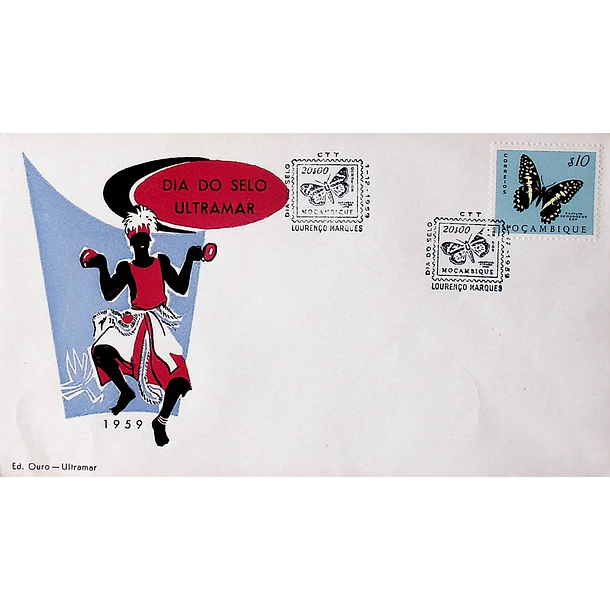 1961 Carimbo Comemorativo do Dia do Selo