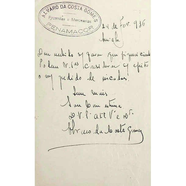 1936 Bilhete Postal Inteiro «Tudo pela Nação» de 25 c. azul enviado de Penamacor para o Porto
