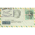 1954 Brasil Carimbo Comemorativo dos Serviços Aéreos Cruzeiro do Sul 1