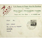1946 1.º Voo Varig Porto Alegre - Florianópolis - Curitiba 1