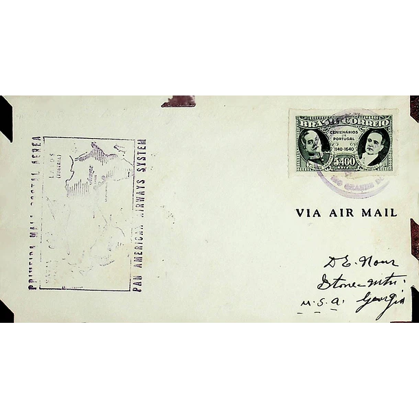 1941 1.º Voo Pan Am Natal - Lagos
