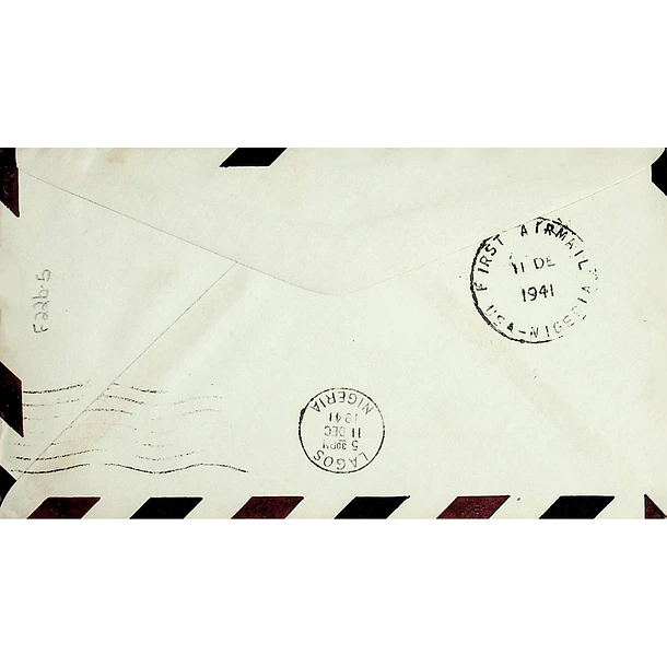 1941 1.º Voo Pan Am Natal - Lagos