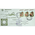 19741º Voo Air France São Paulo - Rio de Janeiro - Paris 1