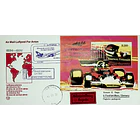 1974 Carimbo Comemorativo do 40º aniversário da ligação aérea da Lufthansa ao Brasil 1