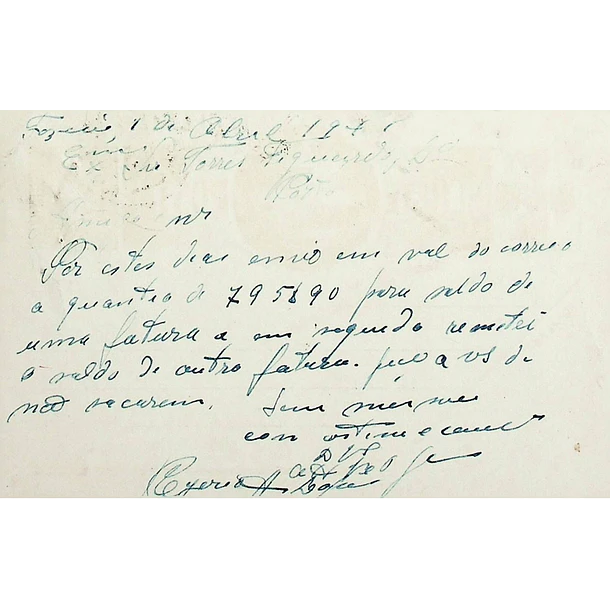 1941 Bilhete Postal Inteiro «Tudo pela Nação» de 25 c. azul enviado de Vila Nova de Foz Côa para o Porto
