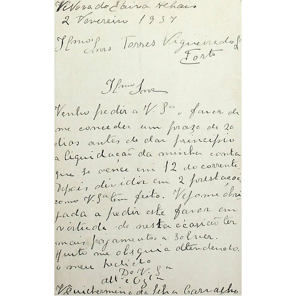 1937 Bilhete Postal Inteiro «Tudo pela Nação» de 25 c. azul enviado de Vila Nova do Paiva para o Porto