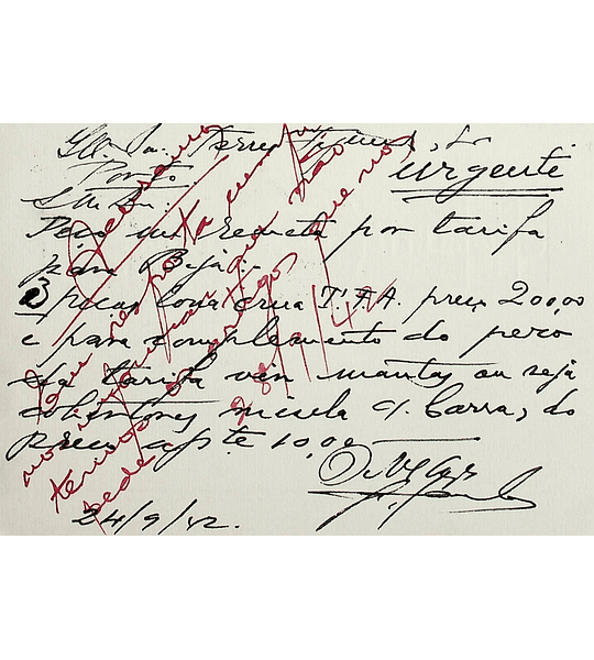 1942 Bilhete Postal Inteiro «Tudo pela Nação» de 30 c. ocre-castanho enviado Mértola para o Porto