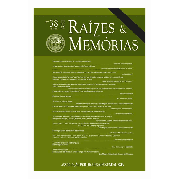 Revista Raízes & Memórias n.º 38