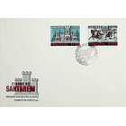 1970 FDC Centenário da Cidade de Santarém 1