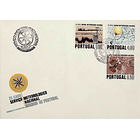 1971 FDC 25º Aniversário do Serviço Meteorológico Nacional 2