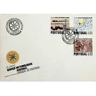 1971 FDC 25º Aniversário do Serviço Meteorológico Nacional 1