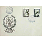 1954 FDC  150º Aniversário da Fundação do Colégio Militar 2