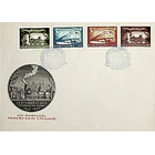 1956 FDC  Centenário dos Caminhos de Ferro em Portugal 2