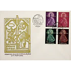 1958 FDC  Rainha Santa Isabel e São Teotónio 2