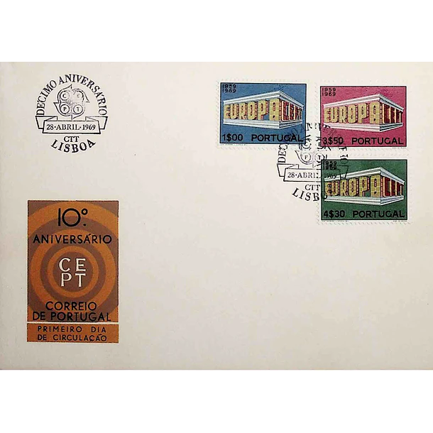 1969 FDC Europa CEPT