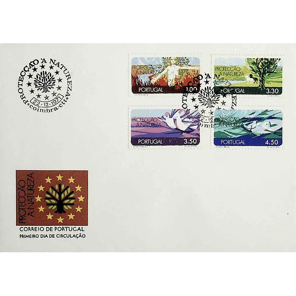 1971 FDC Protecção da Natureza