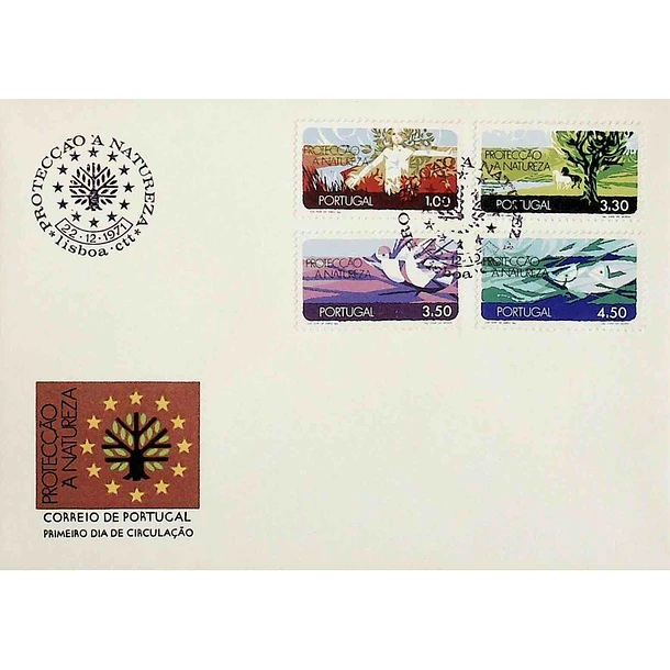 1971 FDC Protecção da Natureza