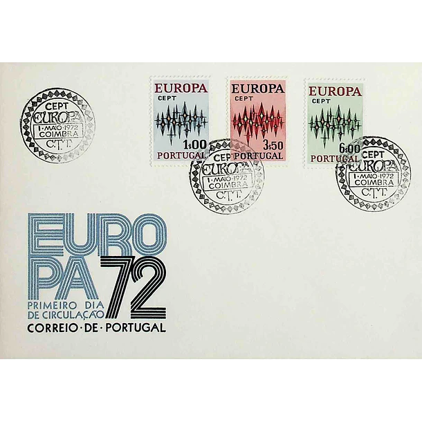 1972 FDC Europa CEPT