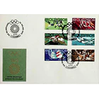 1972 FDC 20ª Olimpíada Moderna Munique 1
