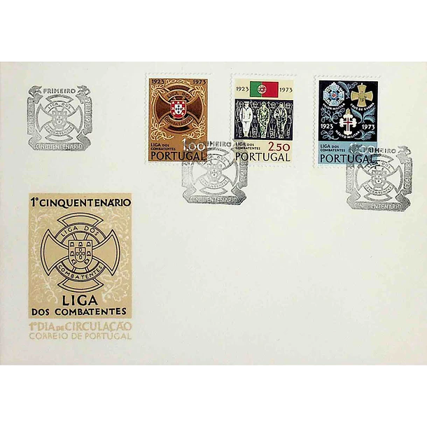 1973 FDC Cinquentenário da Liga dos Combatentes