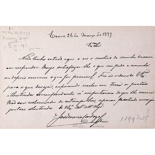 1902 Bilhete Postal Inteiro D. Carlos 25 r. Rosa enviado de Évora para Berna