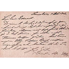 1902 Bilhete Postal Inteiro D. Carlos 25 r. Rosa enviado de Lisboa para Lubeck 2