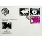 1974 FDC Inauguração das Estações Terrenas das Comunicações Via Satélite 1