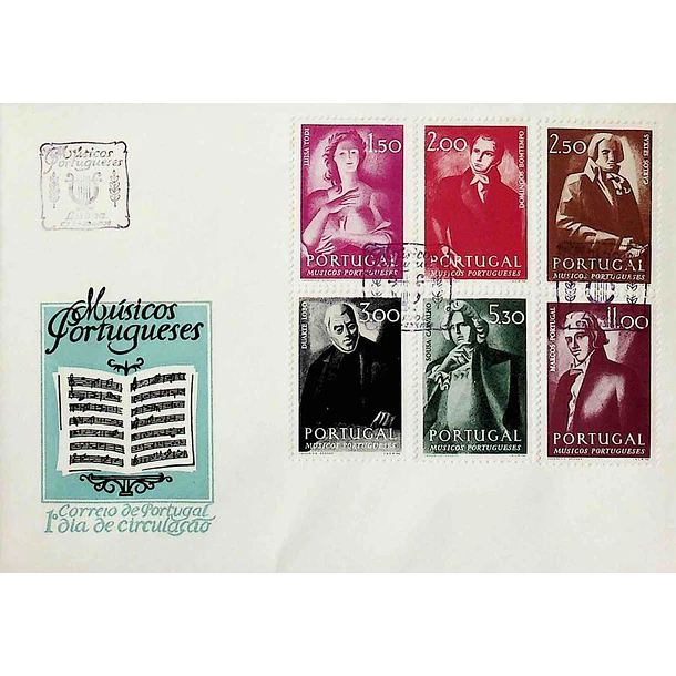 1974 FDC Músicos Portugueses