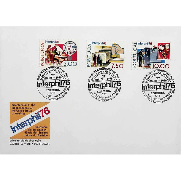 1976 FDC Interphil - 76 1