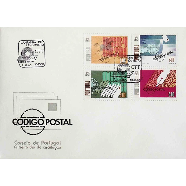1978 FDC Lançamento do Código Postal