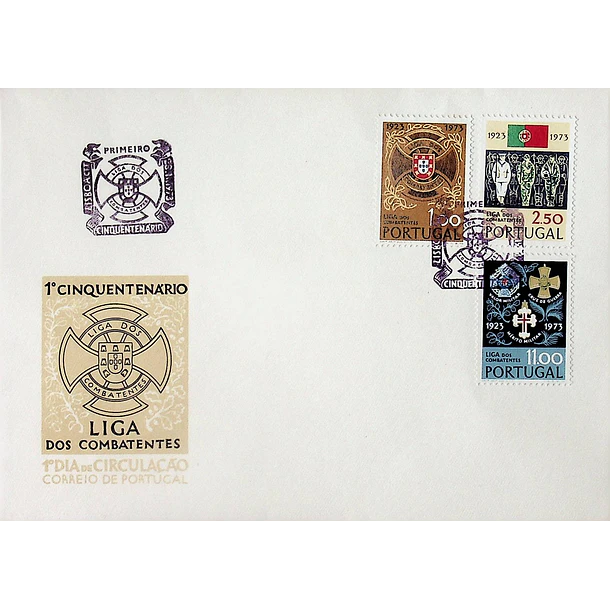 1973 FDC Cinquentenário da Liga dos Combatentes