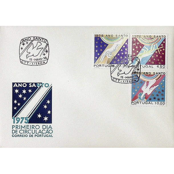 1975 FDC Ano Santo 1975 2