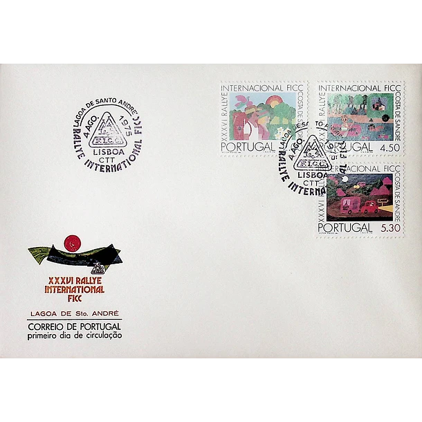 1975 FDC 35.º Rallye da Federação Internacional de Campismo e Caravanismo (FICC)