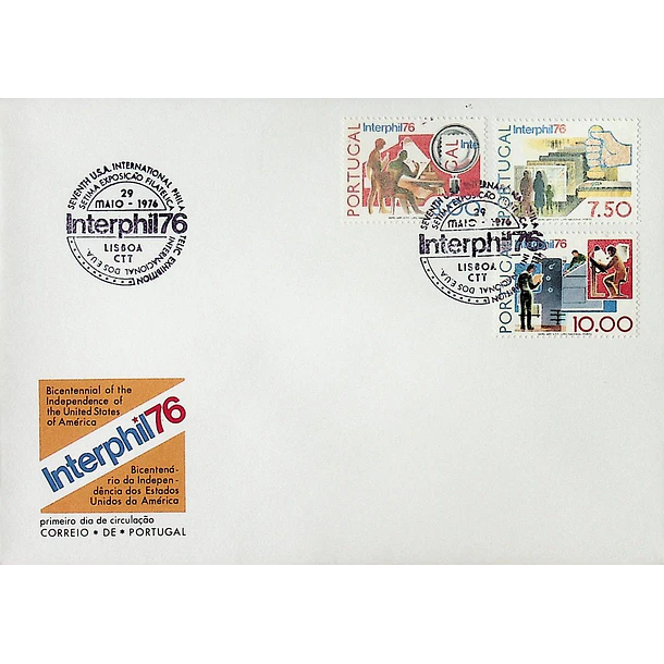 1976 FDC Interphil - 76 2