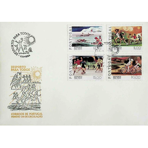 1978 FDC Desporto para Todos