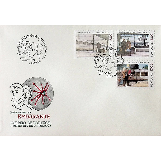 1979 FDC Homenagem ao Emigrante Português