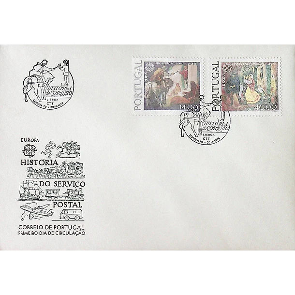 1979 FDC Europa CEPT. História do Correio