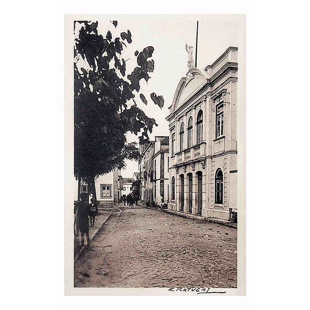 1930's Bilhete Postal de Alcochete. Câmara Municipal
