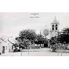 1906 Bilhete Postal de Alcochete. Igreja Matriz 1