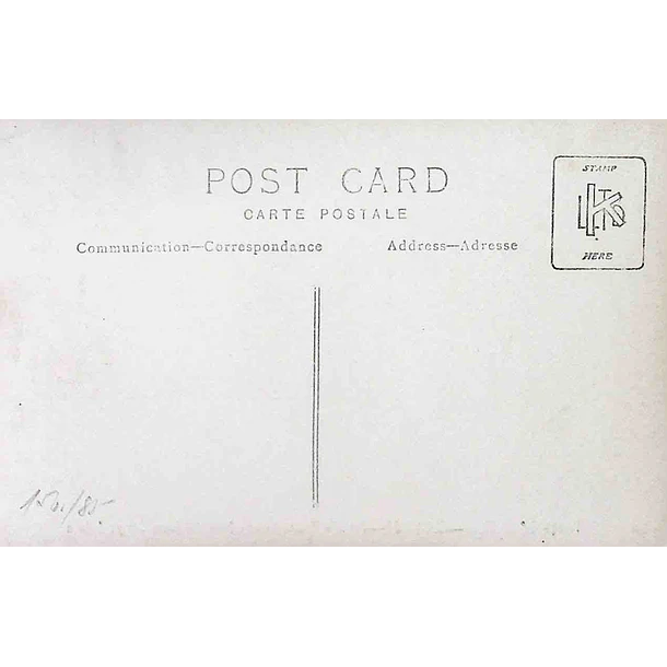1930's Bilhete Postal do Montijo. Praça 1º de Maio